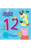Peppa Pig: 123 cu Peppa - Neville Astley, Mark Baker