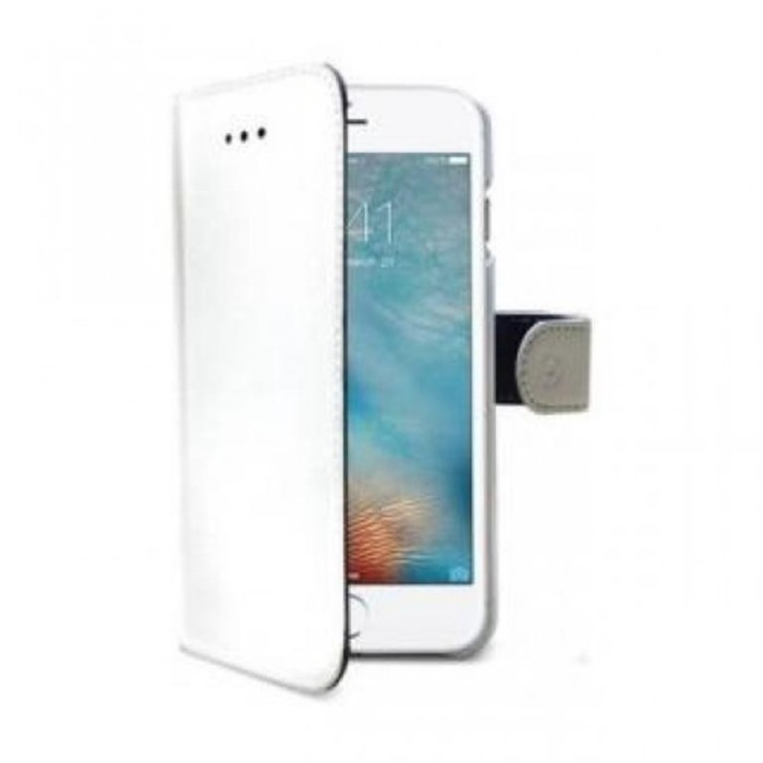 Husa Telefon Wallet Book iPhone 6+ 6s+ White Celly