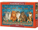 Puzzle 500 piese Cat Aristocracy, castorland