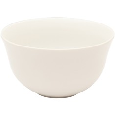 Bol portelan, ?13 cm, Alb foto