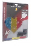 Inima Iluminata LED Auto 12/24V Bricheta Romania HAL478 Lumina Interior