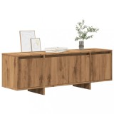 VidaXL Comodă TV, stejar artizanal, 120x30x40,5 cm, lemn prelucrat