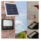 Proiector solar cu panou si telecomanda, Lampa solara cu Leduri, Aexya