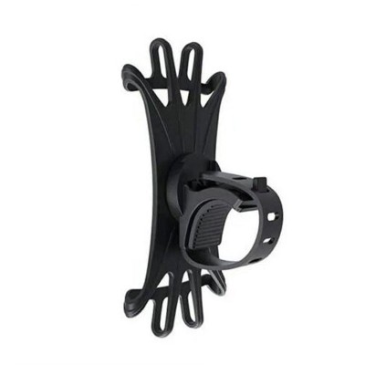 Suport universal pentru telefonul mobil, Silicon, 4-6&amp;#039;&amp;#039;, Negru foto