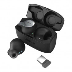 Casti Evolve 65t Jabra, 6 x 5.1 mm, True Wireless, Bluetooth, microfon incorporat, MicroUSB inclus, Negru foto