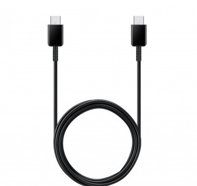 Cablu de date Samsung Cable USB-C, EP-DG977BBE, Black OEM LXT foto