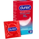 Durex Condoms-Sensitive Xl Prezervative Extra Largi - 10