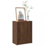 VidaXL Bibliotecă, stejar maro, 40x24x52 cm, lemn prelucrat 860361