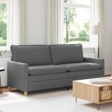 vidaXL Canapea Gri &icirc;nchis Țesătură 42028874