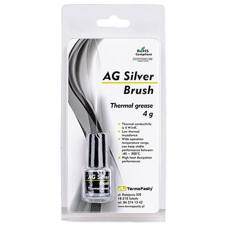 PASTA TERMOCONDUCTOARE SILVER BRUSH 4G EuroGoods Quality