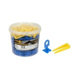 Sistem nivel. placi 2mm 300clips+100pene Vorel 04732