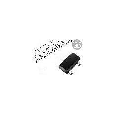 Tranzistor canal P, SMD, P-MOSFET, SuperSOT-3, ONSEMI - FDN302P