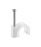 Cleme plastic fixare cablu 6mm fixPoint