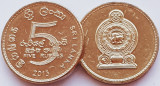1634 Sri Lanka 5 Rupees 2013 km 148 UNC