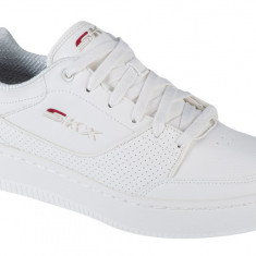 Pantofi pentru adidași Skechers Sport Court 92 - Ottoman 232472-WHT alb