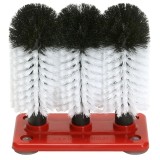 Set perii spălare pahare GR-1 3x18cm profesional pentru curățare rapidă pahare mici