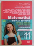 MATEMATICA , M1 , BREVIAR TEORETIC , EXERCITII SI PROBLEME PROPUSE SI REZOLVATE , TESTE DE EVALUARE , TESTE SUMATIVE , CLASA A 11 - A de VALENTIN NICU