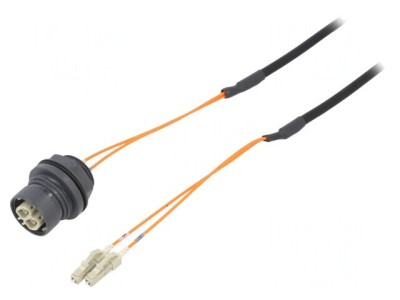 Patch Cord Fibră Duplex Multimod Baionetă foto