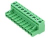 Regletă de Conexiuni Deconectabilă 5mm 10 Piste Drept Mufă