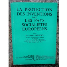 La protection des inventions dans les pays socialistes ... -Yolanda Eminescu