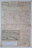 Act notarial, anul 1837 Germania - pentru colectionari - G 3863