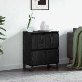 VidaXL Bufet Negru 60 x 35 x 70 cm Lemn compozit