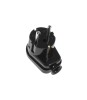 Stecher Shuko iesire laterala negru cu inel prindere WT-16U/Z/BK
