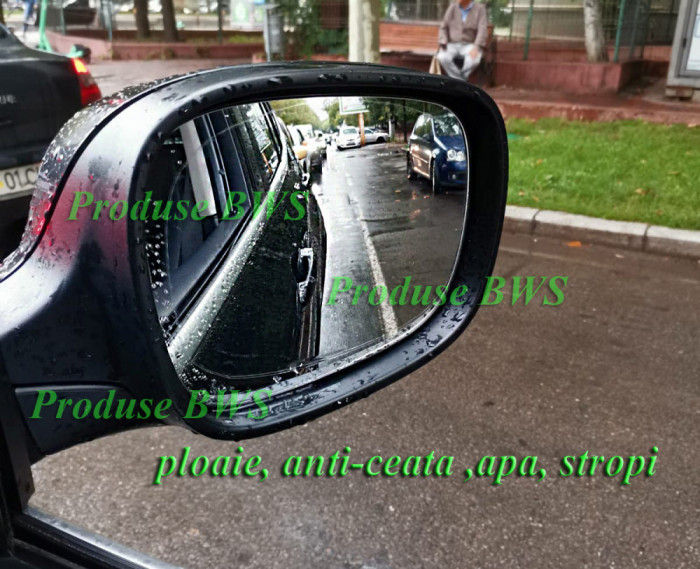 set 4 folii oglinda masina geam-Folie protectie oglinzi auto,ploaie,anti-ceata