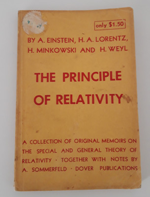 A Einstein H A Lorentz H Minkowski The Principle of relativity foto