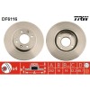 Set discuri frana Hyundai I10 1 (Pa), I10 2 (Ba, I10 2 Sedan, I10 3 (Ac3; Kia Picanto 1 (Sa), Picanto 2 (Ta), 1.1 CRDI, 1.2, 1.0, 1.0 LPG, 1.0 MPi, 1, Trw