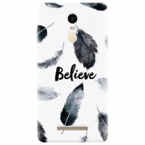 Husa silicon pentru Xiaomi Remdi Note 3, Believe