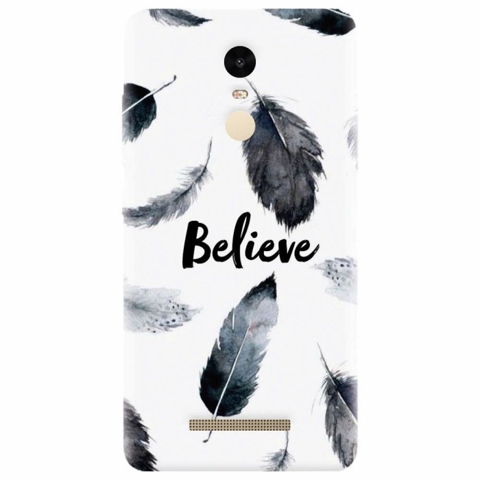 Husa silicon pentru Xiaomi Remdi Note 3, Believe