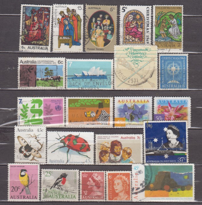 A7 T3 4 - Timbre foarte vechi - Australia