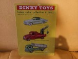 Reclama metalica Dinky Toys