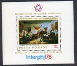 Romania MNH 1976 - Bicentenarul Revolutiei Americane - LP 906