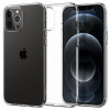 Husa Spigen Cristal Lichid1 pentru Apple iPhone 12/12 Pro Transparent, Silicon, Carcasa