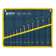 Set chei inelare cotite Mega CR - VA 6 - 32 mm 12 piese