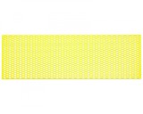 Grila/plasa tuning bara din plastic, 120X40 cm, galben neon, stil fagure