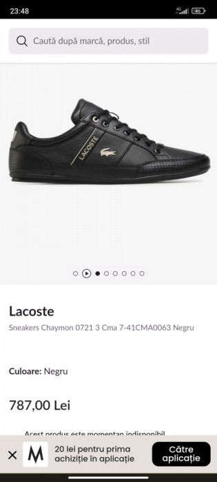 Adidași LACOSTE noi