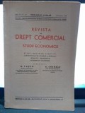 Revista de Drept Comercial si Studii Economice nr. 10/1939, pg. 657-736, coperta brosata, uzura usoara