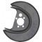 Protectie stropire disc frana Volkswagen Lupo (6x1/6e1), 05.1998-07.2005, Spate, Dreapta, metal