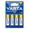 Baterii Alcaline Varta Energy, AA, Set 4 Bucăți, 1.5V