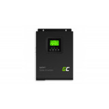 Green Cell Solar Panel Inverter Solar Powered MPPT Solar Panel Charger 12V DC 230V AC 1000W/1000VA Pure Tone Wave