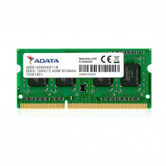 SODIMM ADATA 4 GB DDR3 1600 MHz &amp;amp;quot;ADDS1600W4G11-S&amp;amp;quot; foto