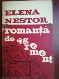 Romanta de agrement- Elena Nestor