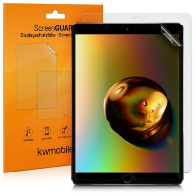 Set 2 Folii de protectie mate pentru tableta Apple iPad Pro 10,5&amp;quot; , Kwmobile, Transparent, Plastic, 42198.2 foto