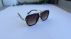 Ochelari de soare Louis Vuitton Style - Lentile maro degrade, Barbati, Rectangulara, Protectie UV 100%