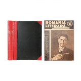 Publicația &bdquo;Rom&acirc;nia Literară&rdquo;, Anul I, 1939