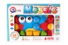 Joc educativ mega mozaic, TechnoK, pentru bebe, 26 pioneze si 6 sabloane