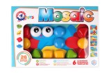 Joc educativ mega mozaic, TechnoK, pentru bebe, 26 pioneze si 6 sabloane